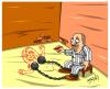 Cartoon: solitude (small) by bacsa tagged solitude