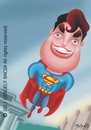 Cartoon: Superman (small) by bacsa tagged superman