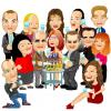 Cartoon: tableau (small) by bacsa tagged tableau