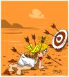 Cartoon: unlucky angel (small) by bacsa tagged unlucky,angel