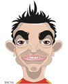 Cartoon: Xavi (small) by bacsa tagged xavi