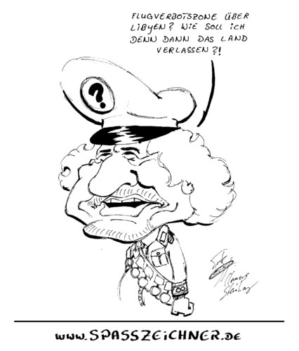 Cartoon: Gaddafi Flugverbotszone Libyen (medium) by Clemens tagged ghadaffi,ghaddafi,ghadafi,libyen,karikatur,ghaddaffi,gadafi,gaddaffi,gaddafi,flugverbotszone,revolution