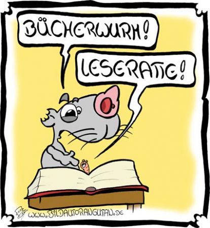 Lesen macht Spaß! By Clemens | Media & Culture Cartoon | TOONPOOL