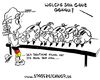 Cartoon: Deutscher Michel (small) by Clemens tagged spd,cdu,fdp,linke,grünen