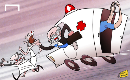 Cartoon: De Laurentiis the Chaser (medium) by omomani tagged aurelio,de,laurentiis,higuain,napoli