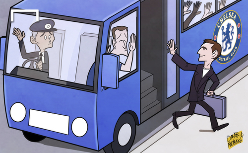 Cartoon: Lampard calls time on Chelsea (medium) by omomani tagged chelsea,john,terry,lampard,mourinho