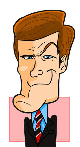 Cartoon: Roger Moore (medium) by omomani tagged james,bond,roger,moore,british,sectert,agent,actor,english