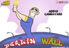 Cartoon: Addio Cannavaro (small) by omomani tagged cannavaro,italy,soccer,football