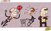 Cartoon: Berlusconi vetoes AC Milan summe (small) by omomani tagged ac,milan,berlusconi,galliani,massimiliano,allegri