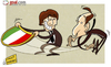 Cartoon: Conte snatches Scudetto shield (small) by omomani tagged ac,milan,antonio,conte,italy,juventus,massimiliano,allegri,serie