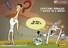 Cartoon: Cristiano Ronaldo 7 goals (small) by omomani tagged cristiano,ronaldo,real,madrid,football,cartoon,portugal,spain,la,liga,soccer