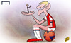 Cartoon: Mertesacker the BFG (small) by omomani tagged arsenal,fa,cup,per,mertesacker,wenger