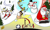 Cartoon: Ozil dreaming of a winter break (small) by omomani tagged arsenal,ozil