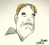 Cartoon: Philip Seymour Hoffman (small) by omomani tagged caricature,hollywood,philip,seymour,hoffman,usa