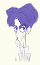 Cartoon: Prince (small) by omomani tagged prince,rock,soul