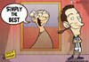Cartoon: Simply the Best (small) by omomani tagged del,piero,juventus,italy,serie