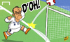 Cartoon: SoldaDoh! (small) by omomani tagged soldado,tottenham,europa,league