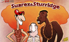 Cartoon: Suarez and Sturridge (small) by omomani tagged team,brendan,rodgers,daniel,sturridge,liverpool,premier,league,suarez