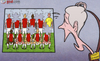 Cartoon: Wenger loses prize piece RVP (small) by omomani tagged arsenal,wenger