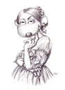 Cartoon: Viktoria Melita (small) by Uschi Heusel tagged ratte,ludwig,viktoria,gattin,ernst,hessen,darmstadt