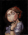 Cartoon: Viktoria Melita (small) by Uschi Heusel tagged ratte,ludwig,viktoria,melita,botox