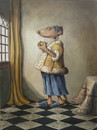 Cartoon: Zeit der Wunder (small) by Uschi Heusel tagged forsch,könig,ratte,ludwig,marie,märchen,wunder