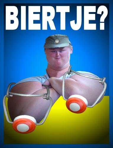 Cartoon: Biertje (medium) by willemrasingart tagged bier,