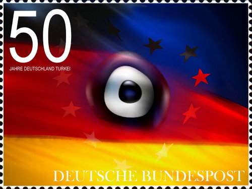 Cartoon: EU flag! (medium) by willemrasingart tagged germany