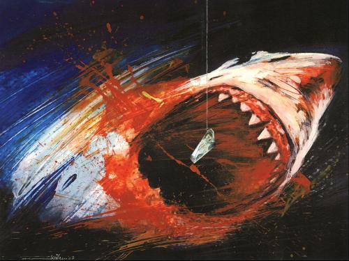 Cartoon: Jaws (medium) by willemrasingart tagged jaws,