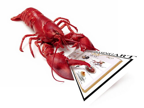 Cartoon: Lobster! (medium) by willemrasingart tagged cuisine,haute
