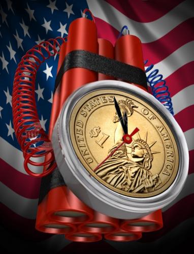 Cartoon: Timebomb! (medium) by willemrasingart tagged america