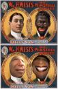 Cartoon: The black and white minstrelshow (small) by willemrasingart tagged show