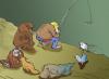 Cartoon: evolution (small) by andart tagged evolution fisherman 