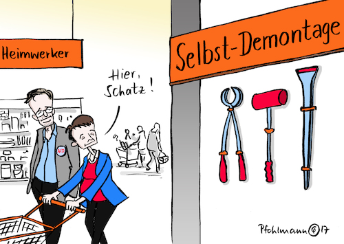 AfD im Baumarkt AfD im Baumarkt