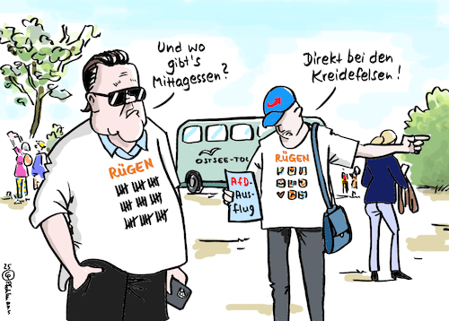 Cartoon: AfD Kreidefelsen (medium) by Pfohlmann tagged afd,rügen,ausflug,kreide,kreidefressen,umgangston,bundestag,brandner,tourismus,rechtsextrem,rechtsextremismus,afd,rügen,ausflug,kreide,kreidefressen,umgangston,bundestag,brandner,tourismus,rechtsextrem,rechtsextremismus
