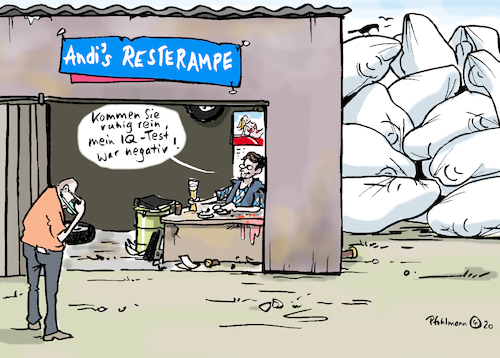 Cartoon: Andis Auto-Resterampe (medium) by Pfohlmann tagged 2020,deutschland,verkehrspolitik,verkehr,auto,autolobby,autoindustrie,kaufprämie,scheuer,csu,verkehrsminister,corona,pandemie,hygieneregeln,verkehrswende,klimaschutz,resterampe,lobby,lobbyismus,2020,deutschland,verkehrspolitik,verkehr,auto,autolobby,autoindustrie,kaufprämie,scheuer,csu,verkehrsminister,corona,pandemie,hygieneregeln,verkehrswende,klimaschutz,resterampe,lobby,lobbyismus