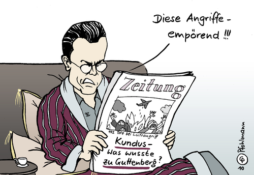 Cartoon: Angriffe (medium) by Pfohlmann tagged zu,guttenberg,angriff,luftangriff,kundus,afghanistan,verteidigungsminister,csu,zivilisten,opfer,krieg,auslandseinsatz,bundeswehr,nato,zu guttenberg,angriff,luftangriff,kundus,afghanistan,verteidigungsminister,csu,zivilisten,opfer,krieg,auslandseinsatz,bundeswehr,nato,zu,guttenberg