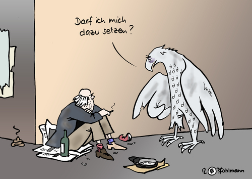 Cartoon: Arme Vögel (medium) by Pfohlmann tagged karikatur,color,farbe,2012,deutschland,arm,reich,bettler,bundesadler,adler,betteln,schere,vermögen,armutsbericht,armut,reichtum,reichtumsbericht,bundesregierung,staat,karikatur,color,farbe,2012,deutschland,arm,reich,bettler,bundesadler,adler,betteln,schere,vermögen,armutsbericht,armut,reichtum,reichtumsbericht,bundesregierung,staat