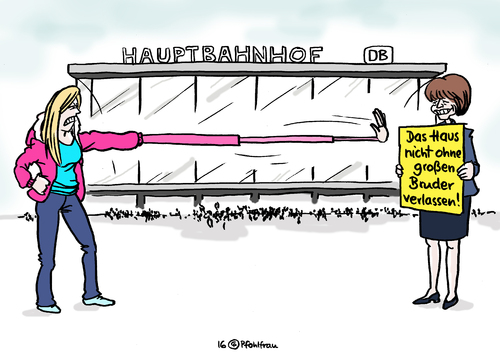 Cartoon: Armlänge (medium) by Pfohlmann tagged karikatur,cartoon,2016,color,farbe,deutschland,silvester,sylvester,armlänge,abstand,distanz,mädchen,köln,reker,oberbürgermeisterin,jahreswechsel,übergriffe,frauen,männer,verhaltenskodex,tipps,verhalten,sexismus,sexuelle,diebstahl,überfall,nötigung,party,grabscher,vergewaltigung,ratschläge,karikatur,cartoon,2016,color,farbe,deutschland,silvester,sylvester,armlänge,abstand,distanz,mädchen,köln,reker,oberbürgermeisterin,jahreswechsel,übergriffe,frauen,männer,verhaltenskodex,tipps,verhalten,sexismus,sexuelle,diebstahl,überfall,nötigung,party,grabscher,vergewaltigung,ratschläge