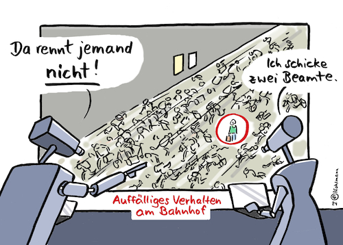 Auffällig am Bhf Auffällig am Bhf