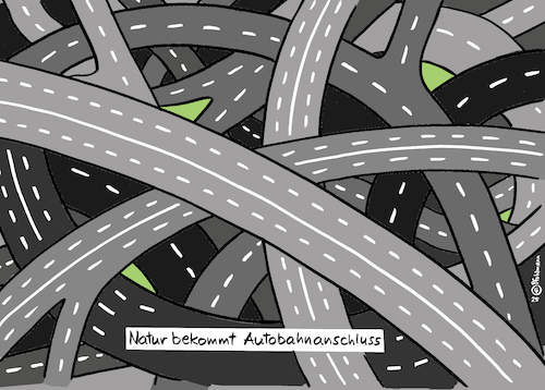 Autobahn für Natur