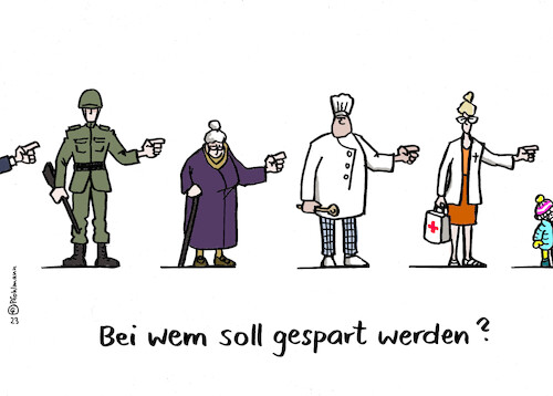 Bei wem sparen Bei wem sparen