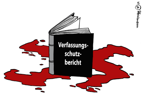 Cartoon: Blut-Bericht (medium) by Pfohlmann tagged cartoon,karikatur,terrorismus,blut,rechtsextremismus,extremismus,verfassungsschutz,verfassungsschutzbericht,deutschland,farbe,color,2015,straftaten,zulauf,gewalttaten,gewalt,zunahme,zuwachs,terror,flüchtlinge,ausländerfeindlichkeit,asylbewerberheime,anschläge,statistik,karikatur,cartoon,2015,color,farbe,deutschland,verfassungsschutzbericht,verfassungsschutz,extremismus,rechtsextremismus,blut,terrorismus,terror,zuwachs,zunahme,gewalt,gewalttaten,zulauf,straftaten,statistik,anschläge,asylbewerberheime,ausländerfeindlichkeit,flüchtlinge