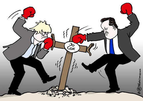 Cartoon: Brexitboxen (medium) by Pfohlmann tagged karikatur,cartoon,2016,color,farbe,großbritannien,abstimmung,brexit,eu,volksabstimmung,johnson,cameron,cox,attentat,mord,ermordung,grab,kreuz,pause,wahlkampf,aggression,boxkampf,boxen,tod,gewalt,karikatur,cartoon,2016,color,farbe,großbritannien,abstimmung,brexit,eu,volksabstimmung,johnson,cameron,cox,attentat,mord,ermordung,grab,kreuz,pause,wahlkampf,aggression,boxkampf,boxen,tod,gewalt