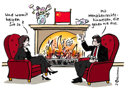 China heizt nachhaltig