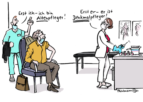 Denkmalpfleger-Impfung Denkmalpfleger-Impfung