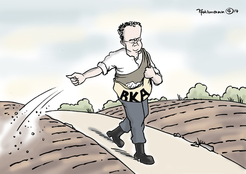 Cartoon: Der Sämann (medium) by Pfohlmann tagged karikatur,cartoon,color,farbe,2014,deutschland,agrarminister,landwirtschaftsminister,sämann,friedrich,csu,bka,informationen,edathy,kinderpornographie,kinderpornografie,staatsanwaltschaft,durchsuchung,affäre,ermittlungen,saat,streuen,karikatur,cartoon,color,farbe,2014,deutschland,agrarminister,landwirtschaftsminister,sämann,friedrich,csu,bka,informationen,edathy,kinderpornographie,kinderpornografie,staatsanwaltschaft,durchsuchung,affäre,ermittlungen,saat,streuen