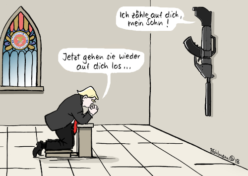 Des Präsidenten Waffengebet Des Präsidenten Waffengebet