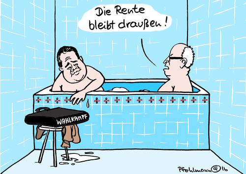 Die Rente bleibt draußen Die Rente bleibt draußen
