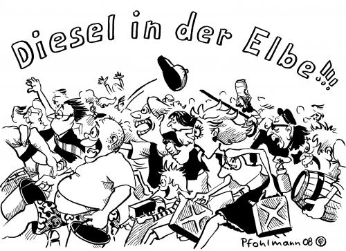 DIESEL IN DER ELBE!!! DIESEL IN DER ELBE!!!